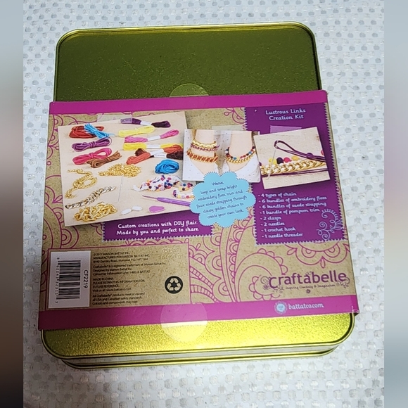 CRAFTBELLE NWT CHAIN JEWELRY MAKING KIT - Picture 3 of 4